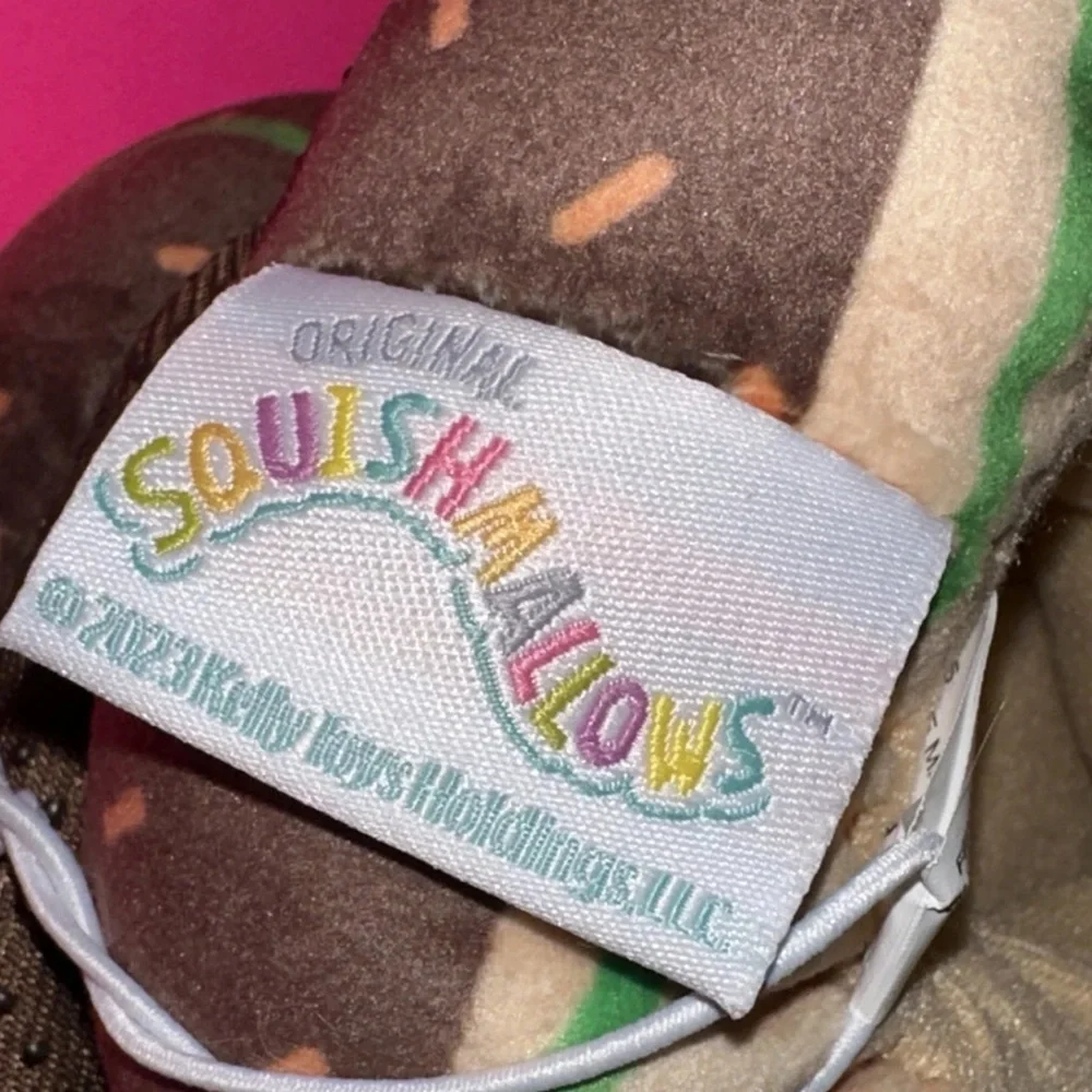 Originally Squishmallows Christmas Slippers Reindeer Lights Size 11/12 YOUTH A16